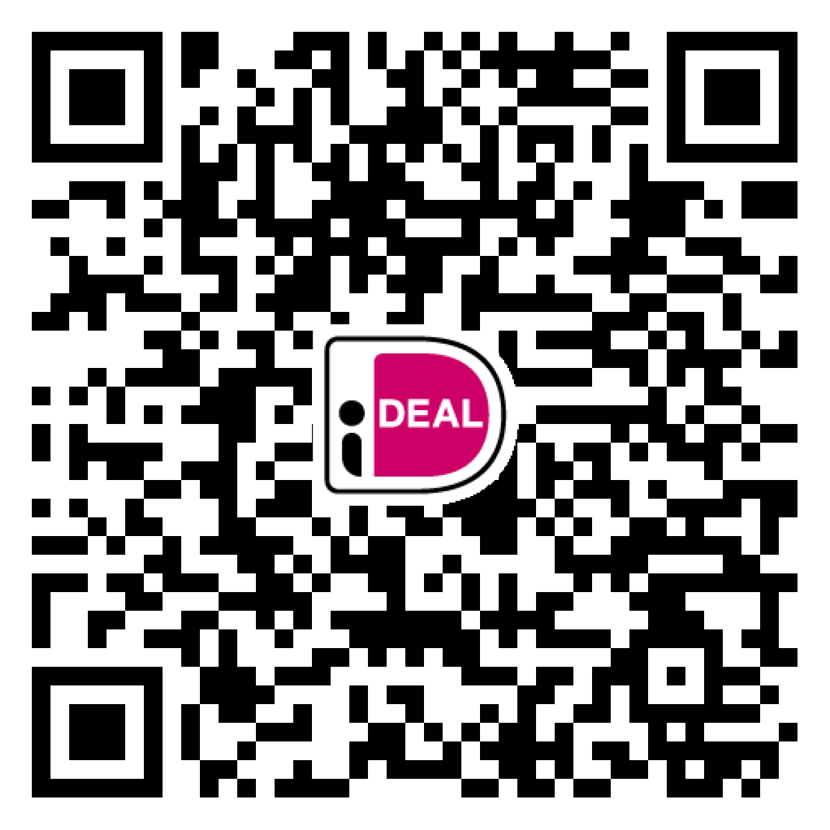 QR code voor donatie - Sint in Woerden